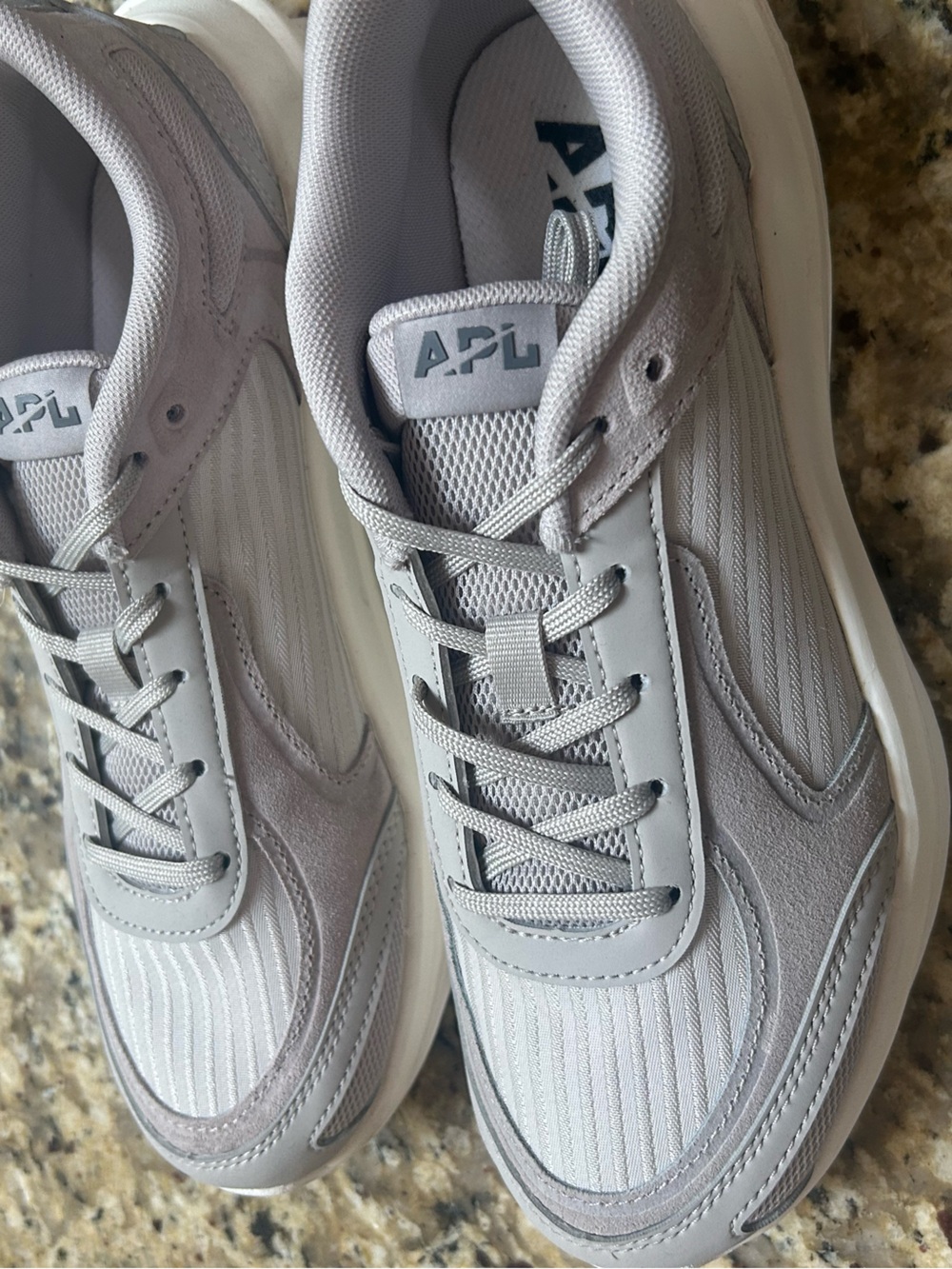APL Jogger New From Nordstrom Light Gray Women's Sport Sneakers